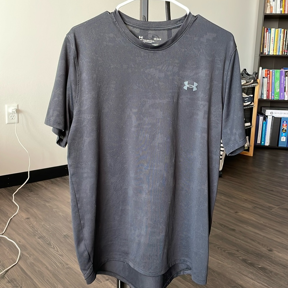 Large Under Armour workout shirt.